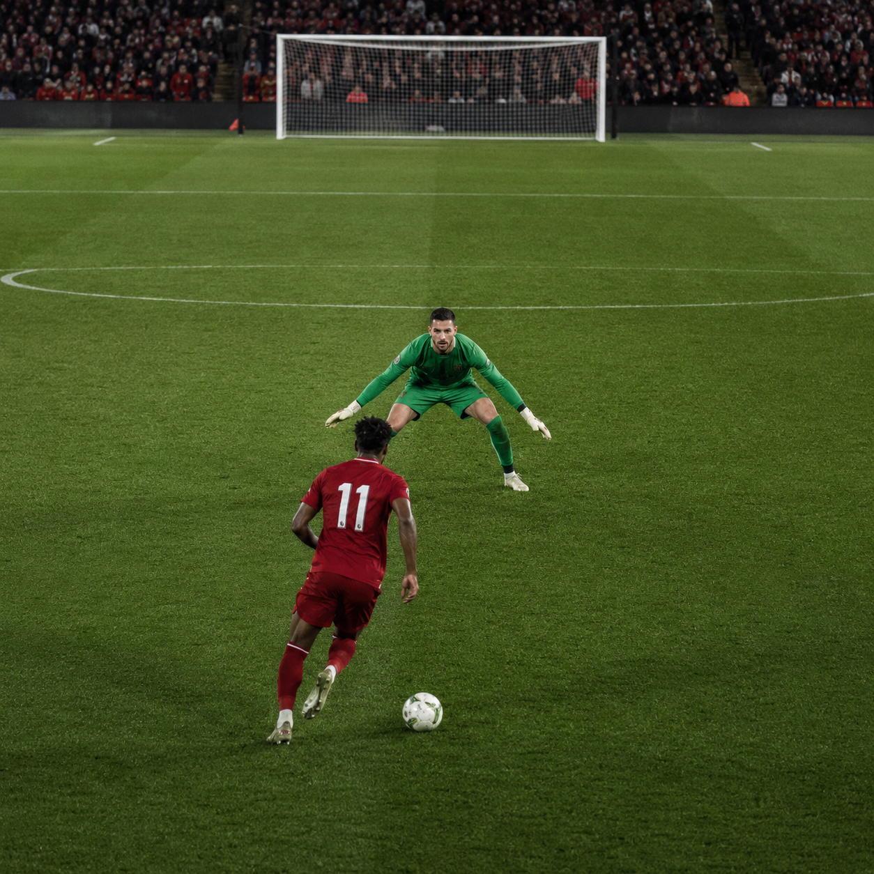 The goalkeeper needs to press too.