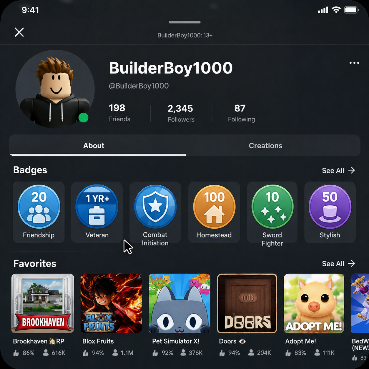 MY PROFILE SHOWS
